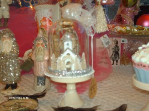 Church  in globe ornament